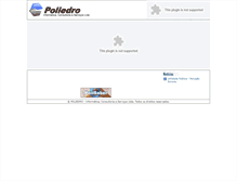 Tablet Screenshot of poliedro.com.br